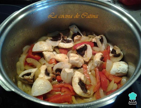 Recette d'agneau mijoté aux petits pois - Étape 2