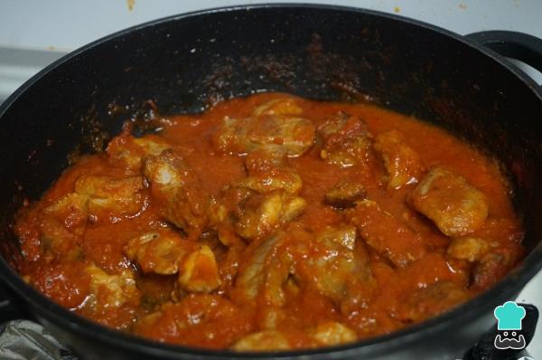 Recette de Porc maigre à la sauce tomate - Étape 9