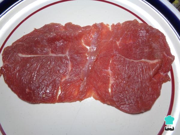 Recette de Steak farci aux légumes au four - Étape 3