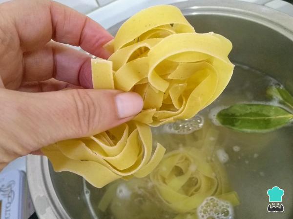 Recette de pâtes aux asperges - Étape 4