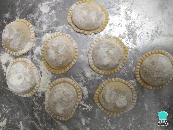 Recette de Sorrentinos à la citrouille et au fromage - Étape 3