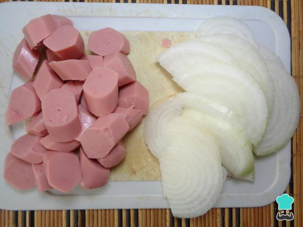 Recette de saucisses Enchipotlada pour enfants - Étape 3