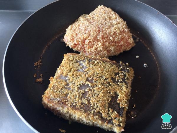 Recette Saumon au quinoa - Étape 4