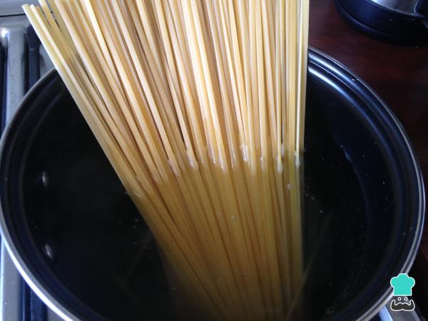 Recette de Fettuccine aux Crevettes - Étape 1