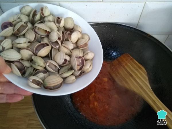 Recette de Spaghetti Vongole - Étape 3