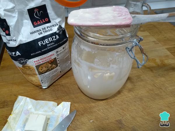 Recette de pizza au levain - Étape 2