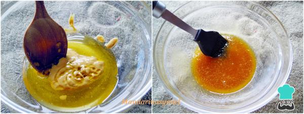 Recette de Côtes levées au four au miel et à la moutarde - Étape 1