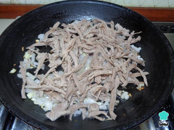 Recette de Sopes au bœuf râpé - Étape 6