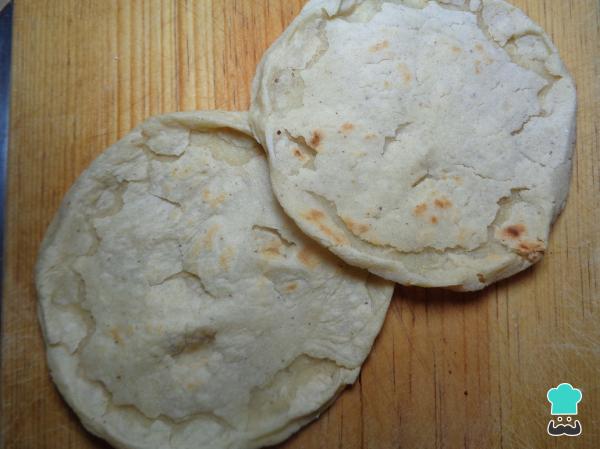 Recette de Sopes au bœuf râpé - Étape 4