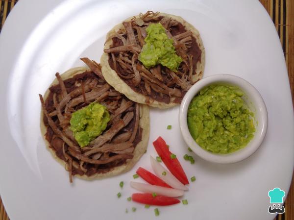 Recette de Sopes au bœuf râpé - Étape 9