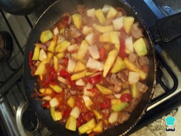 Recette de Porc Bondiola au Riz - Étape 2