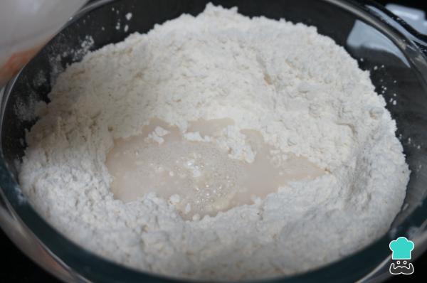 Recette de pâte à pizza italienne - Étape 1