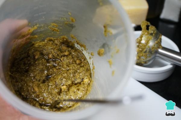 Recette de nouilles au pesto - Étape 2