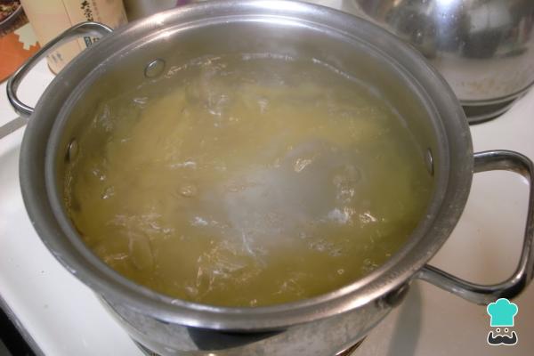 Recette de nouilles au pesto - Étape 3