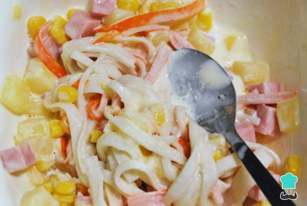 Recette de salade d'ananas tropicale - Étape 5