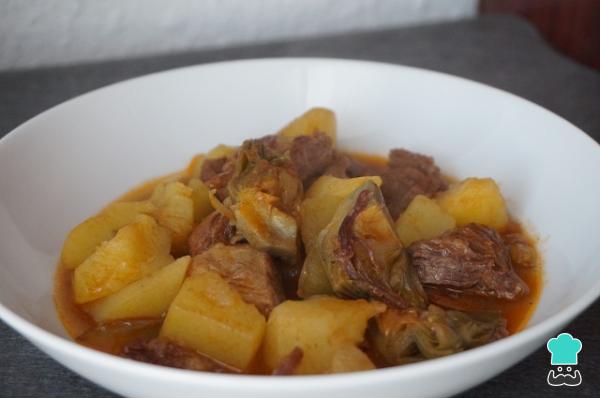 Recette de Ragoût de bœuf aux artichauts - Étape 7