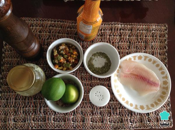 Recette Dorada au four aux légumes - Étape 1