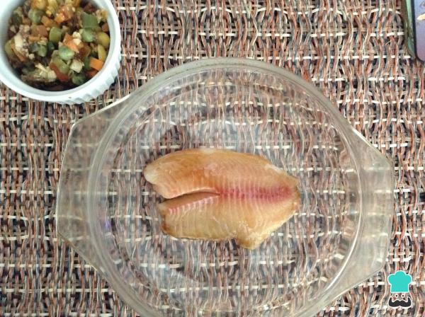 Recette Daurade au four aux légumes - Étape 3