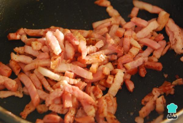 Recette de salade au chèvre et bacon - Étape 3