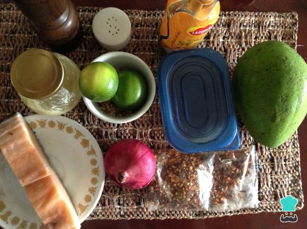 Recette de Tacos au saumon grillé et à l'avocat - Étape 1