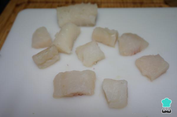 Recette de Morue dorée (bacalhau à brás) - Étape 1