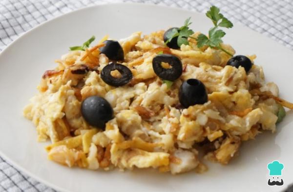 Recette de Morue dorée (bacalhau à brás) - Étape 8
