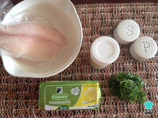 Recette de bar grillé - Étape 1