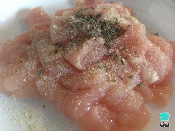 Recette de salade César au poulet - Étape 2