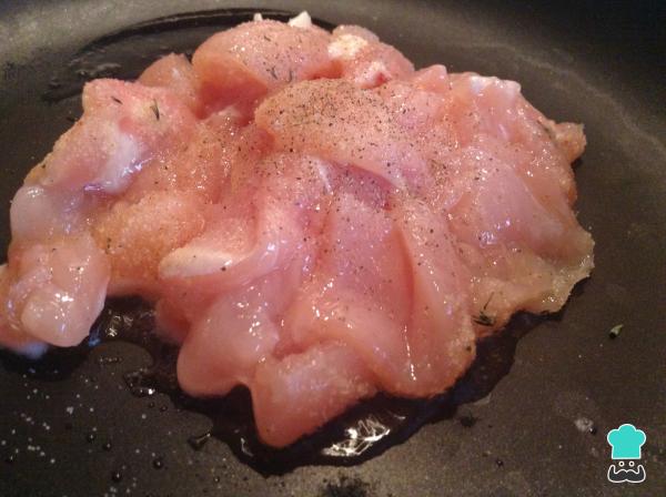 Recette de salade César au poulet – Étape 6