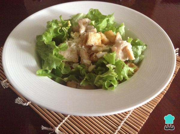 Recette de salade César au poulet – Étape 11