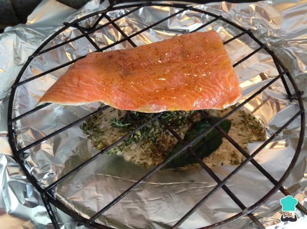 Recette de saumon fumé - Étape 4