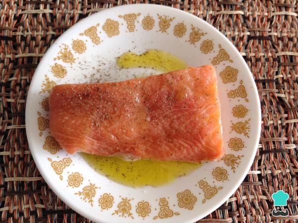 Recette de saumon fumé - Étape 3