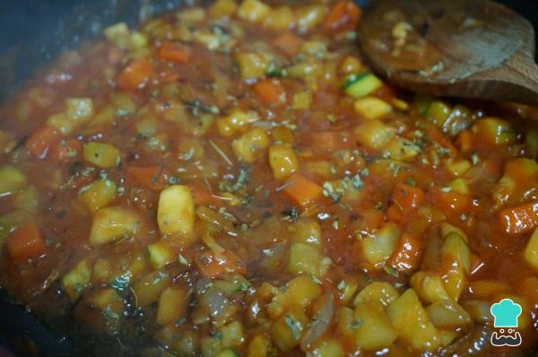 Recette de Macaroni aux légumes - Étape 6