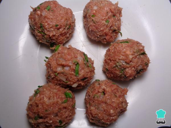Recette Boulettes de viande au bouillon chipotle - Étape 6