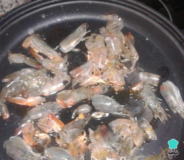 Recette Fideuá aux calamars - Étape 3