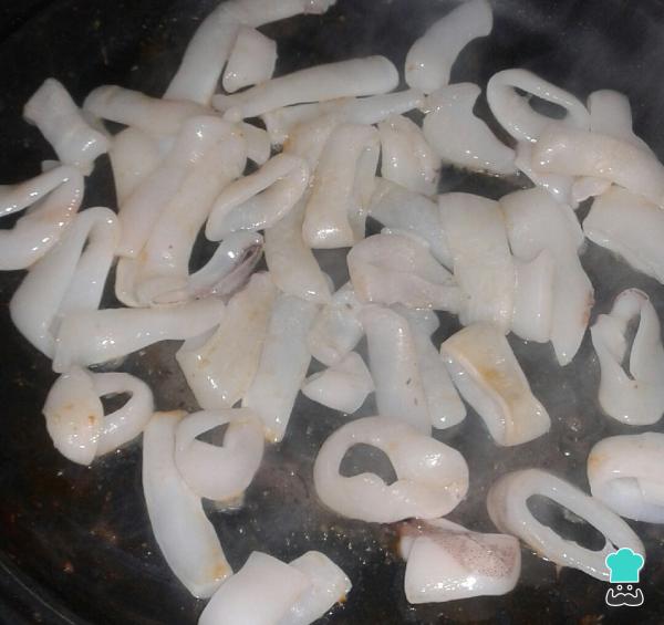 Recette Fideuá aux calamars - Étape 6