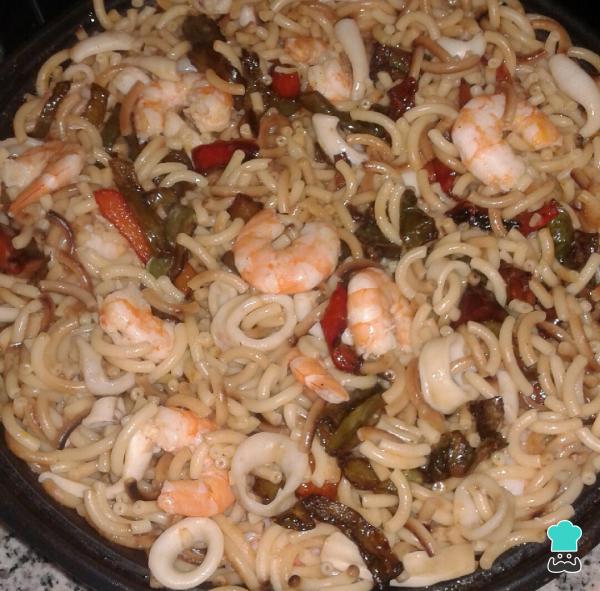 Recette Fideuá aux calamars - Étape 9