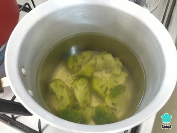 Recette Spaghetti au brocoli - Étape 2