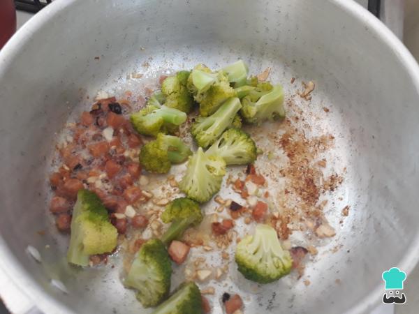 Recette Spaghetti au brocoli - Étape 4
