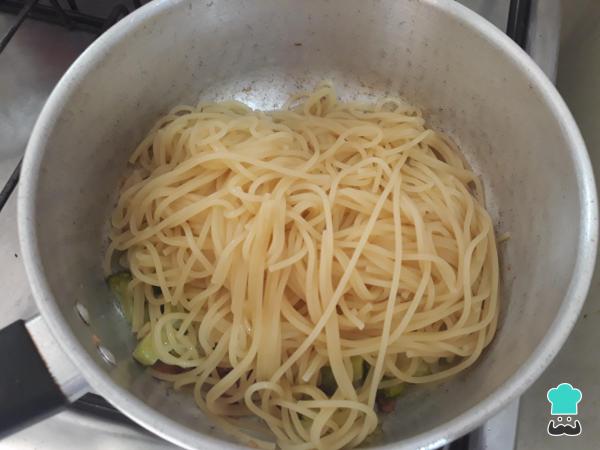 Recette Spaghetti au brocoli - Étape 5