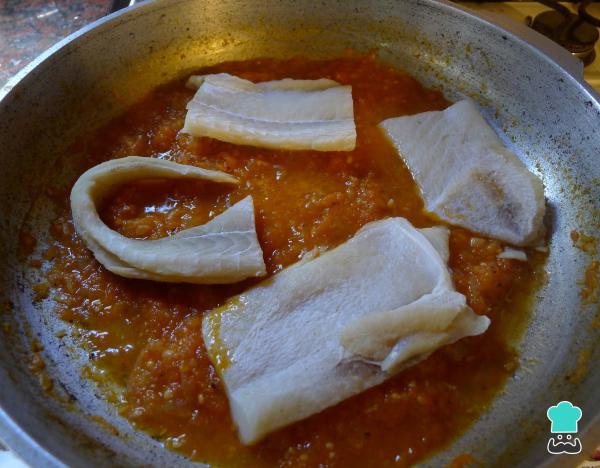 Recette de Morue à la Riojana - Étape 5