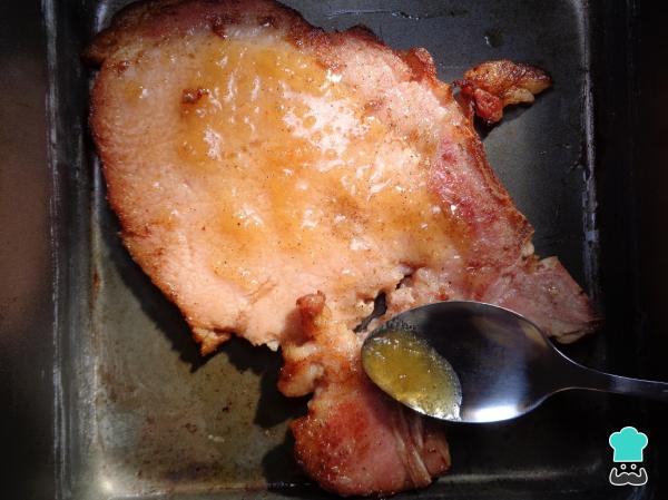 Recette de Côtelettes de porc au miel - Étape 5