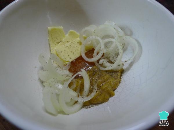 Recette de saumon blanc au four - Étape 2