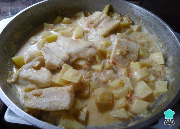 Recette de Cabillaud aux Pommes de Terre au Lait - Étape 9