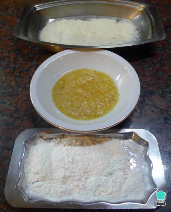 Recette de Merlu pané au four - Étape 3