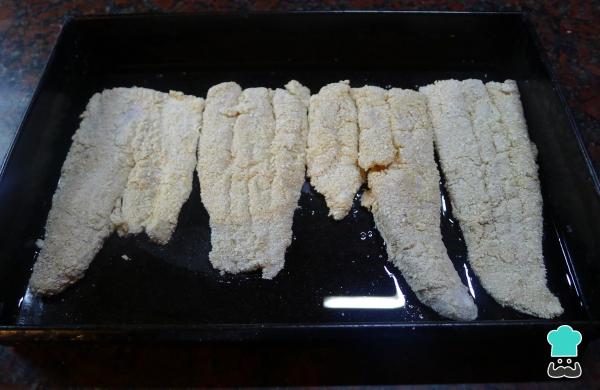 Recette de Merlu pané au four - Étape 4