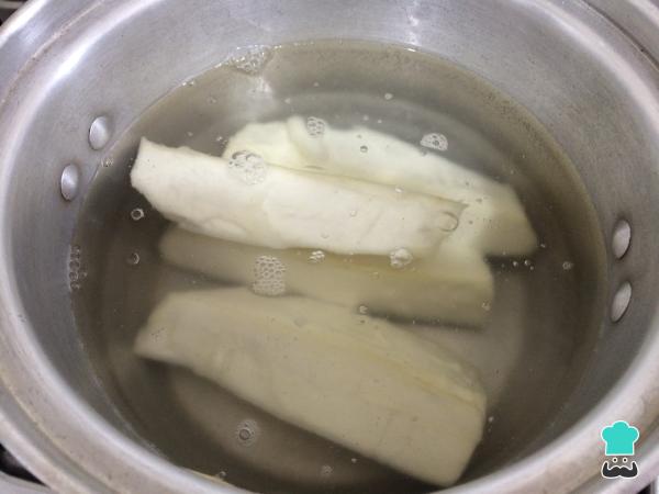 Recette de beignets au yucca - Étape 2