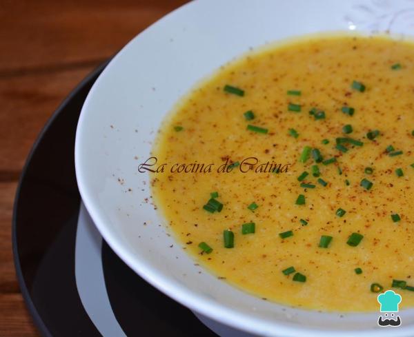 Recette de Crème de Potiron à la Ciboulette