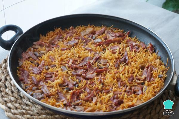 Recette de Fideuá de canard