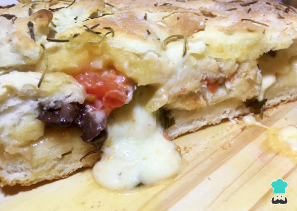 Recette de Focaccia farcie
